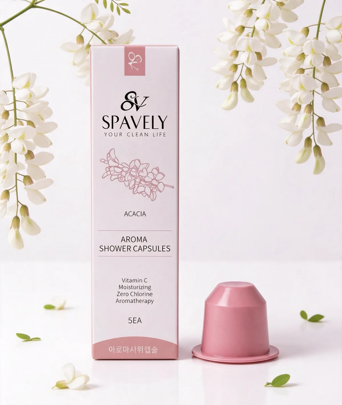 Coffret et capsule Acacia