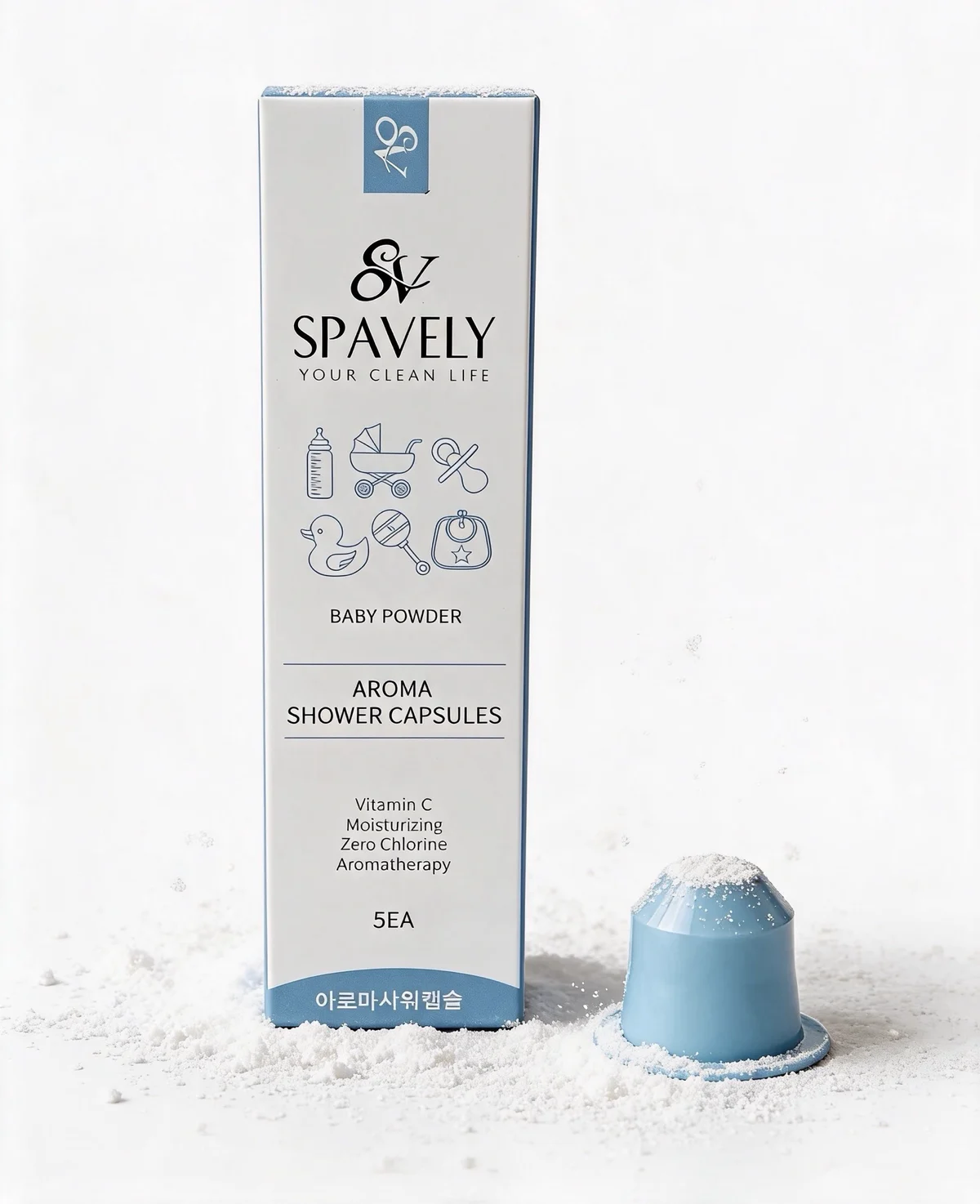 Coffret et capsule Baby Powder