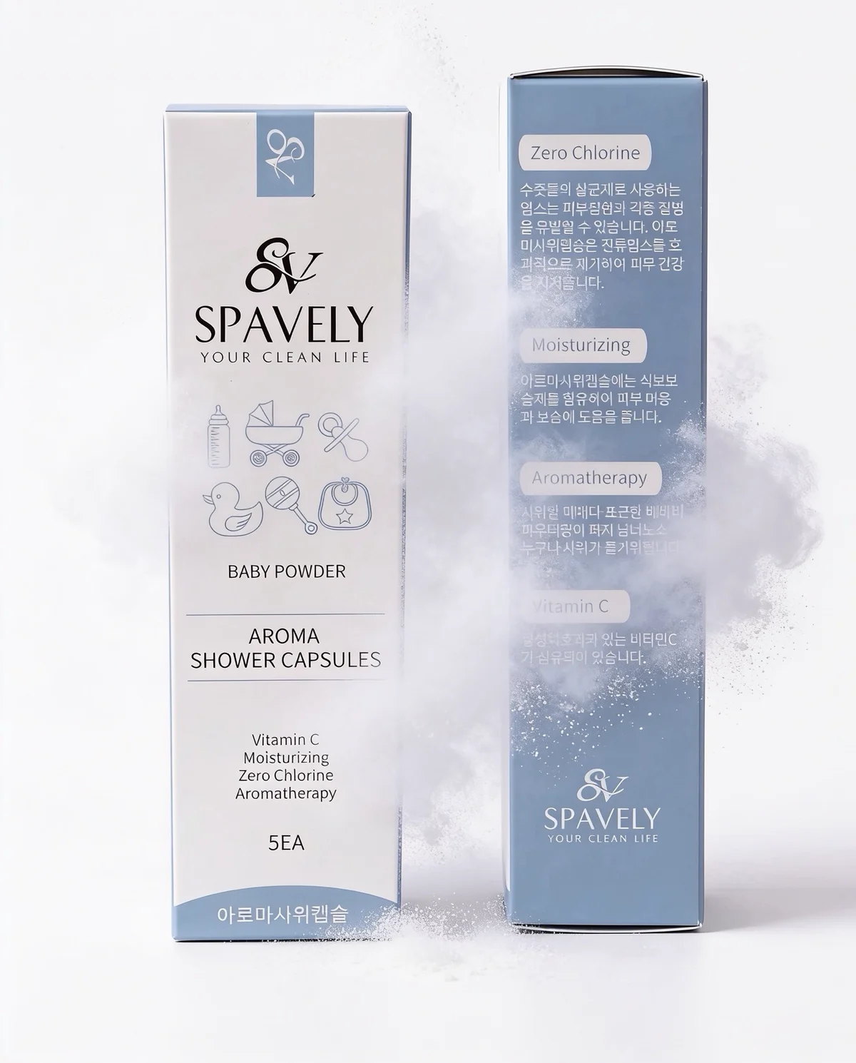 Coffret Baby Powder, face et dos