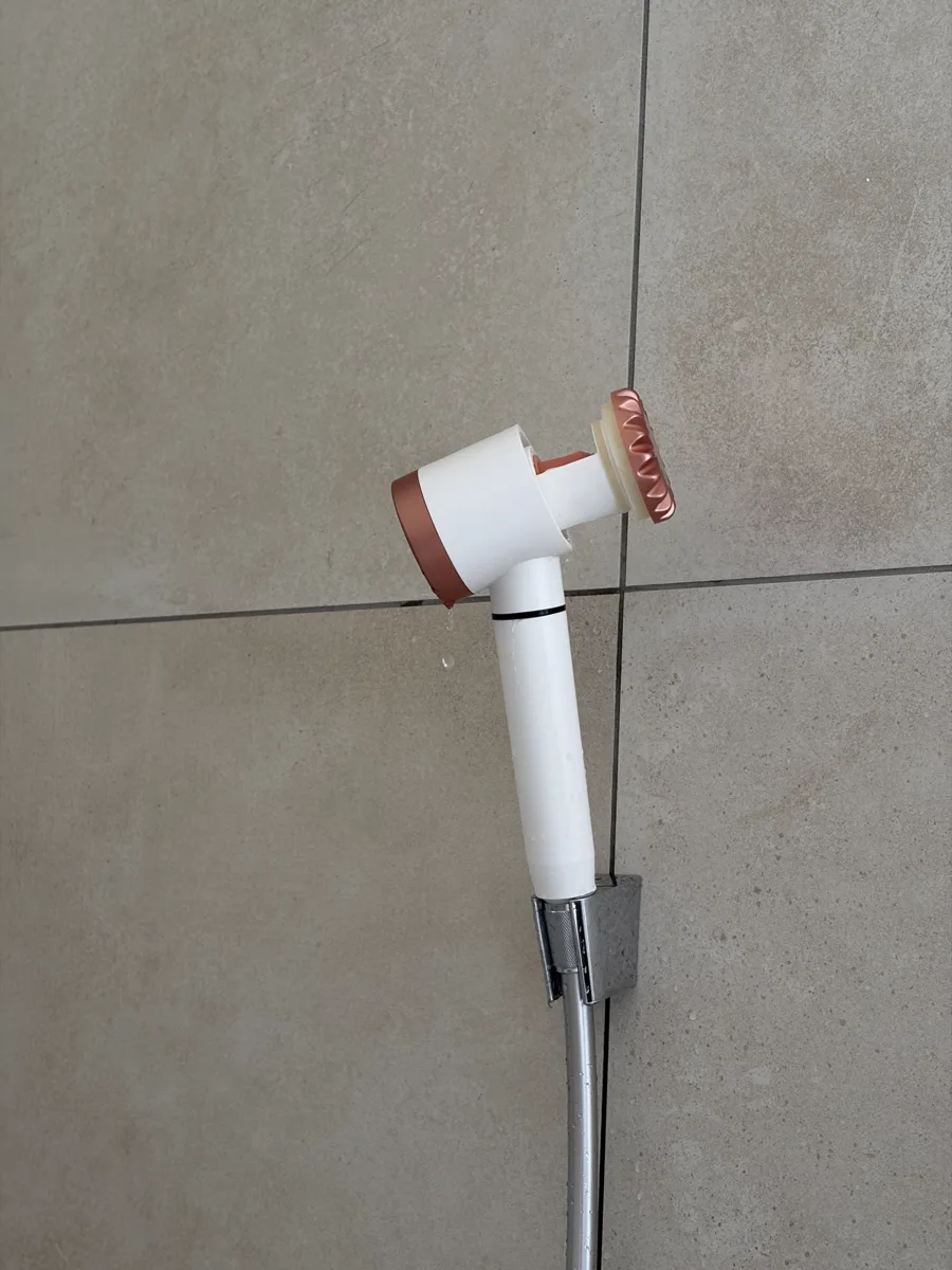 Pommeau installé au mur